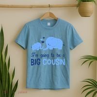 I'm Going To Be A Big Cousin Boy Elephant T-Shirt thumb 2