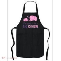 I'm Going To Be A Big Cousin Girl Elephant Apron thumb 0
