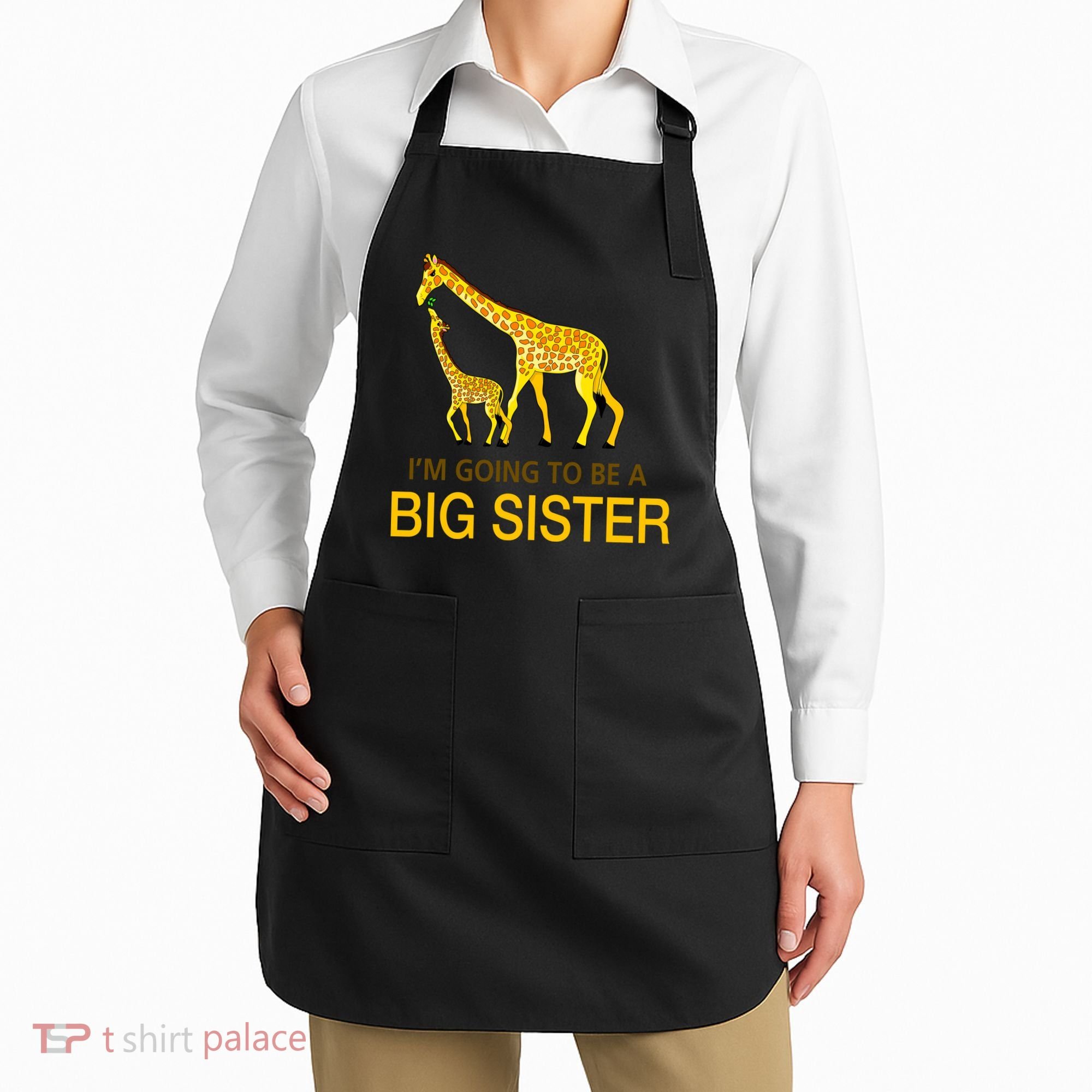 I'm Going To Be A Big Sister Apron