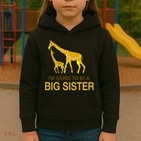 I'm Going To Be A Big Sister Kids Hoodie thumb 3