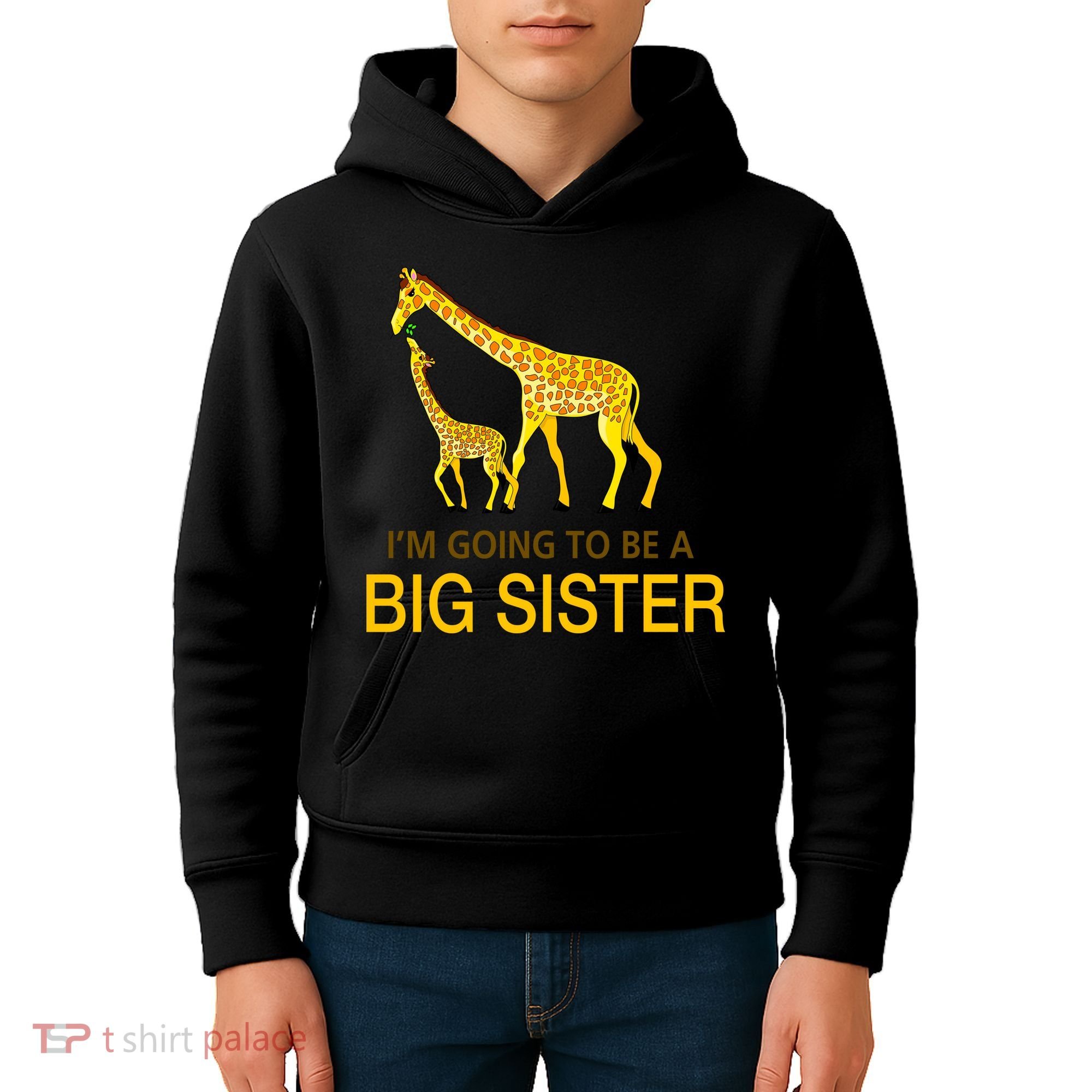 I'm Going To Be A Big Sister Kids Hoodie