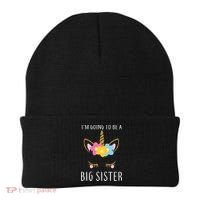 I'm Going To Be A Big Sister Cute Unicorn Beanie thumb 0