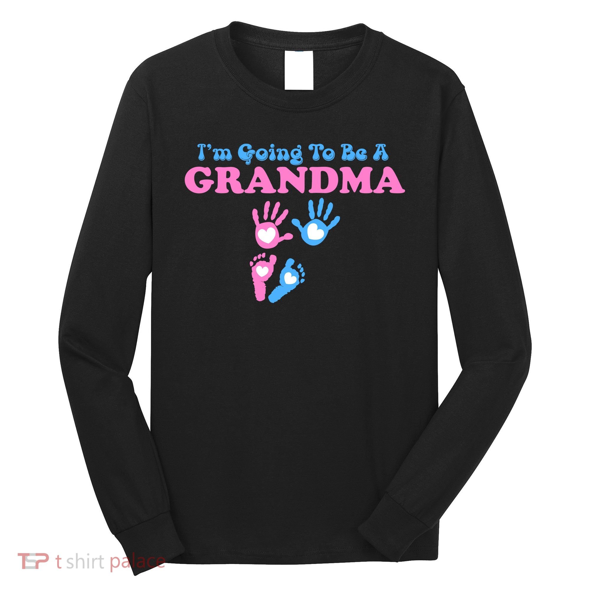 I'm Going To Be A Grandma Grandchild Baby Long Sleeve Shirt