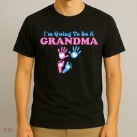 I'm Going To Be A Grandma Grandchild Baby T-Shirt thumb 3