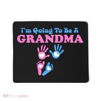 I'm Going To Be A Grandma Grandchild Baby Mousepad thumb 0