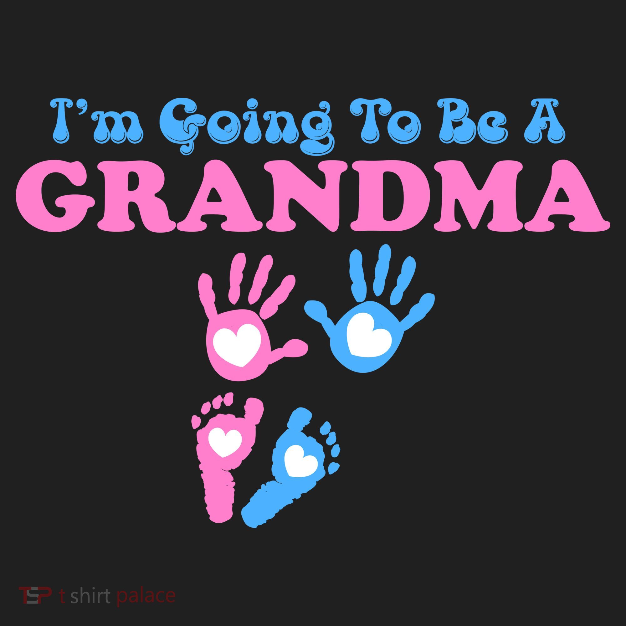 I'm Going To Be A Grandma Grandchild Baby Golf Towel