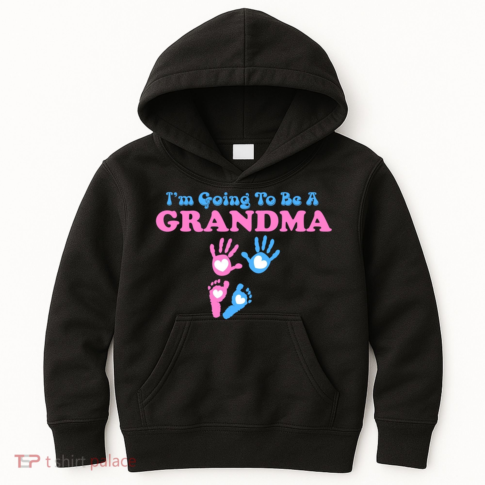 I'm Going To Be A Grandma Grandchild Baby Kids Hoodie