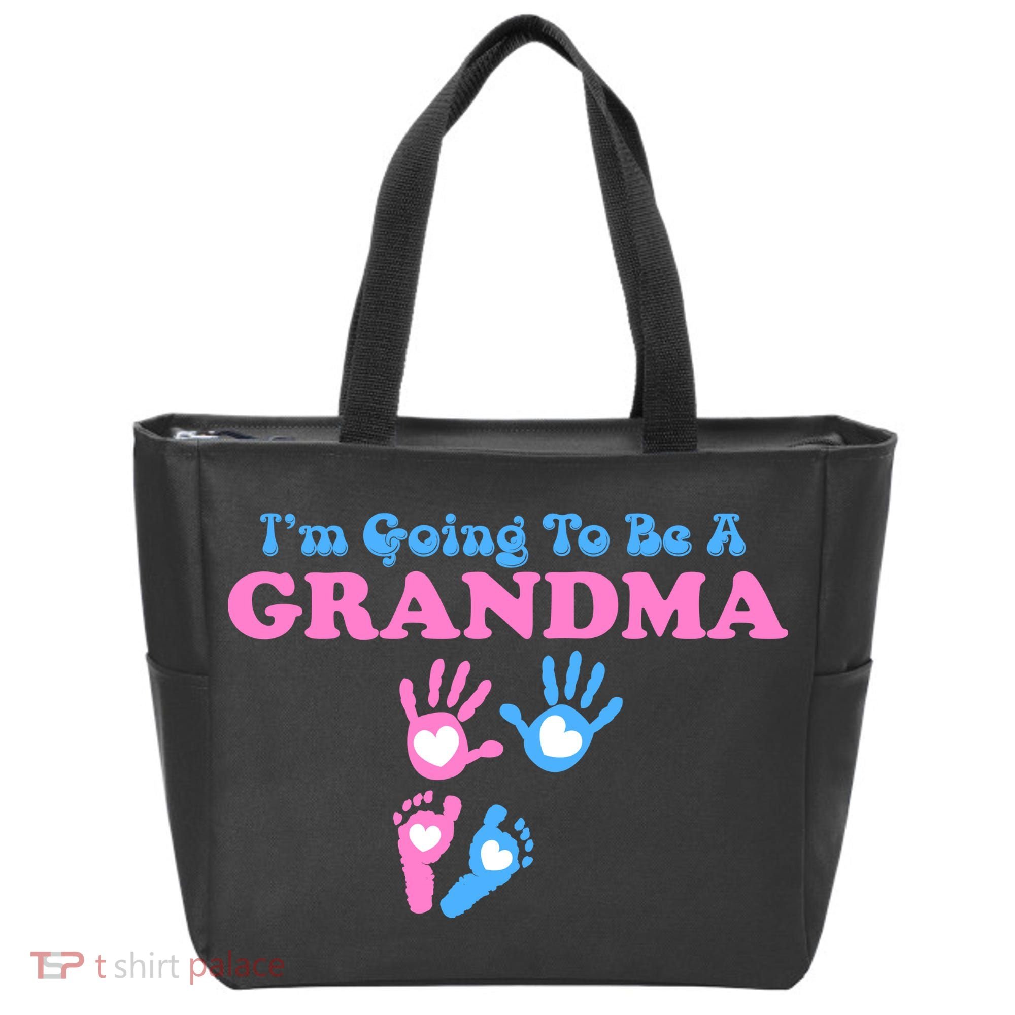 I'm Going To Be A Grandma Grandchild Baby Tote Bag