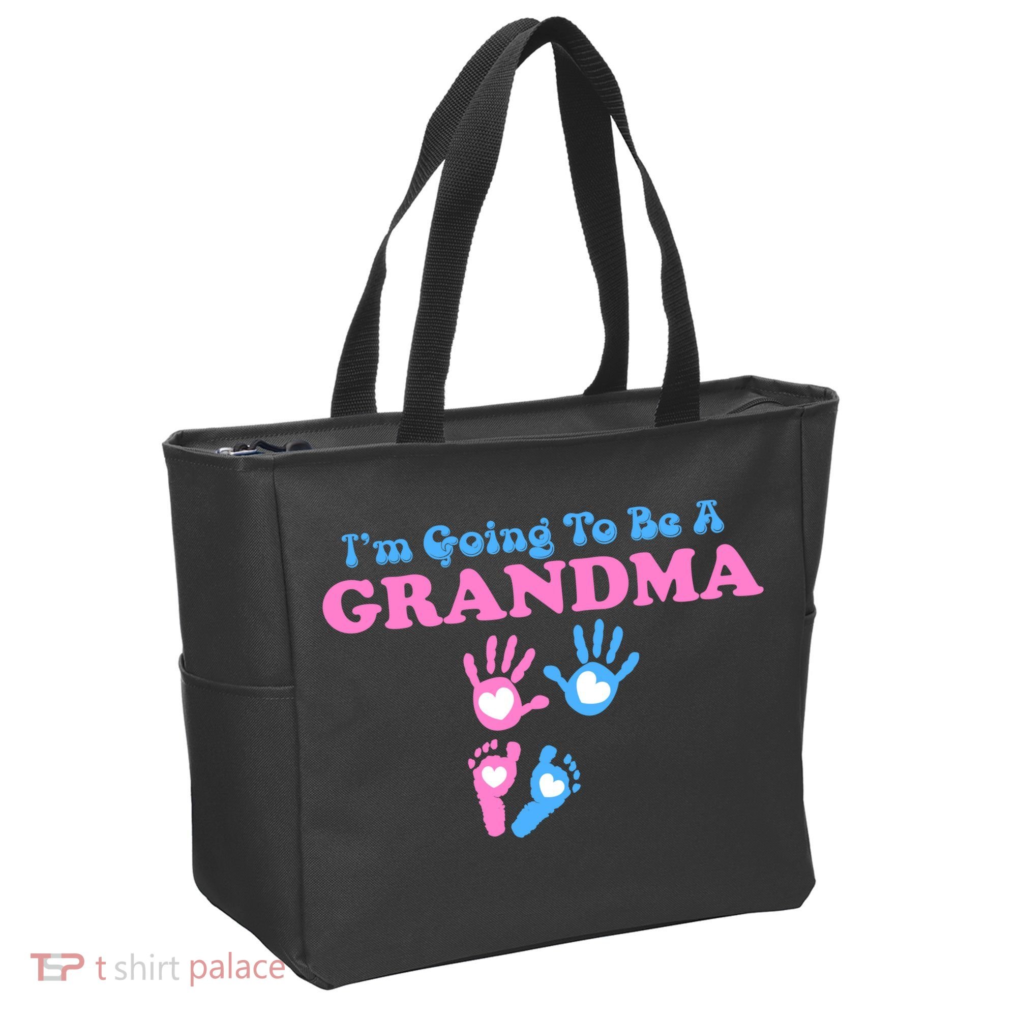I'm Going To Be A Grandma Grandchild Baby Tote Bag