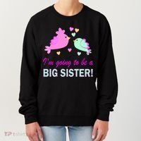 I'm Going to Be Big Sister Bird Women's Sweatshirt thumb 0