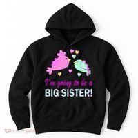 I'm Going to Be Big Sister Bird Hoodie thumb 0