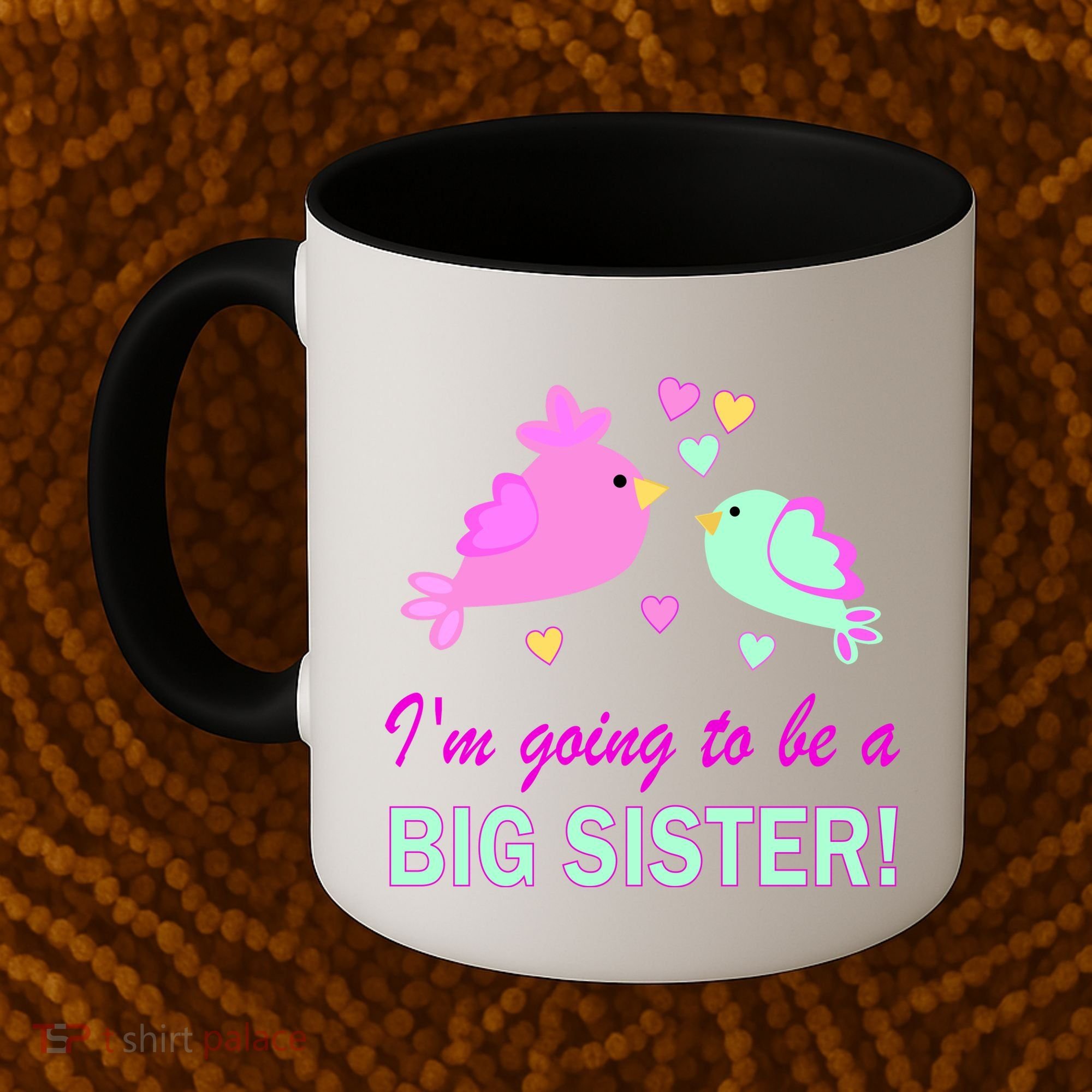 I'm Going to Be Big Sister Bird Coffee Mug