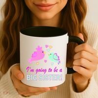 I'm Going to Be Big Sister Bird Coffee Mug thumb 3