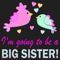 I'm Going to Be Big Sister Bird Hat thumb 2