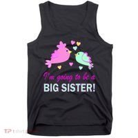 I'm Going to Be Big Sister Bird Tank Top thumb 0