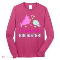 I'm Going to Be Big Sister Bird Long Sleeve Shirt thumb 0