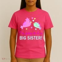 I'm Going to Be Big Sister Bird T-Shirt thumb 4
