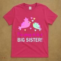I'm Going to Be Big Sister Bird T-Shirt thumb 5