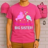 I'm Going to Be Big Sister Bird T-Shirt thumb 6