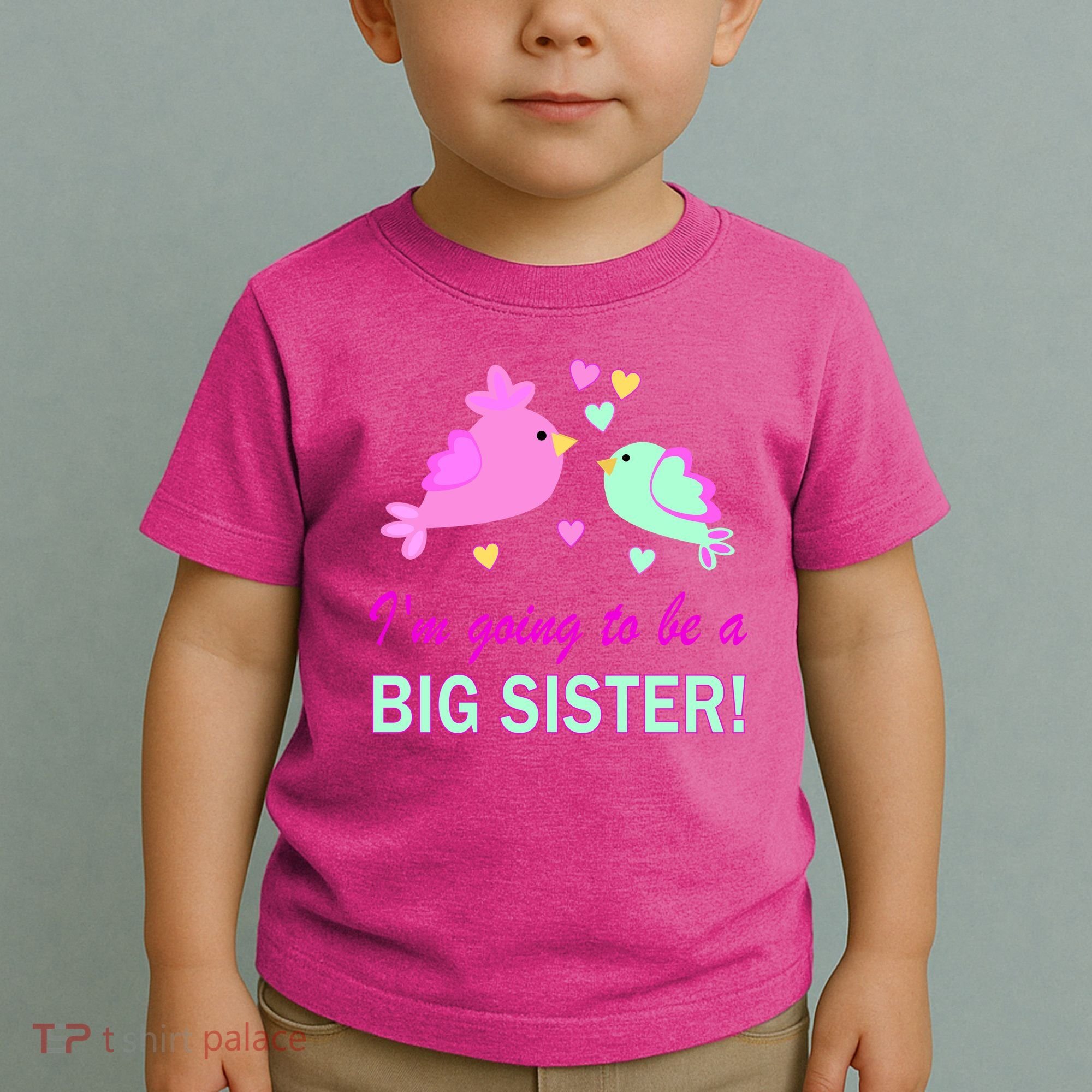 I'm Going to Be Big Sister Bird Toddler T-Shirt