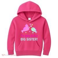 I'm Going to Be Big Sister Bird Kids Hoodie thumb 0