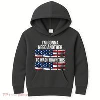 I'm Gonna Need Another Beer to Wash Down This Beer Kids Hoodie thumb 0