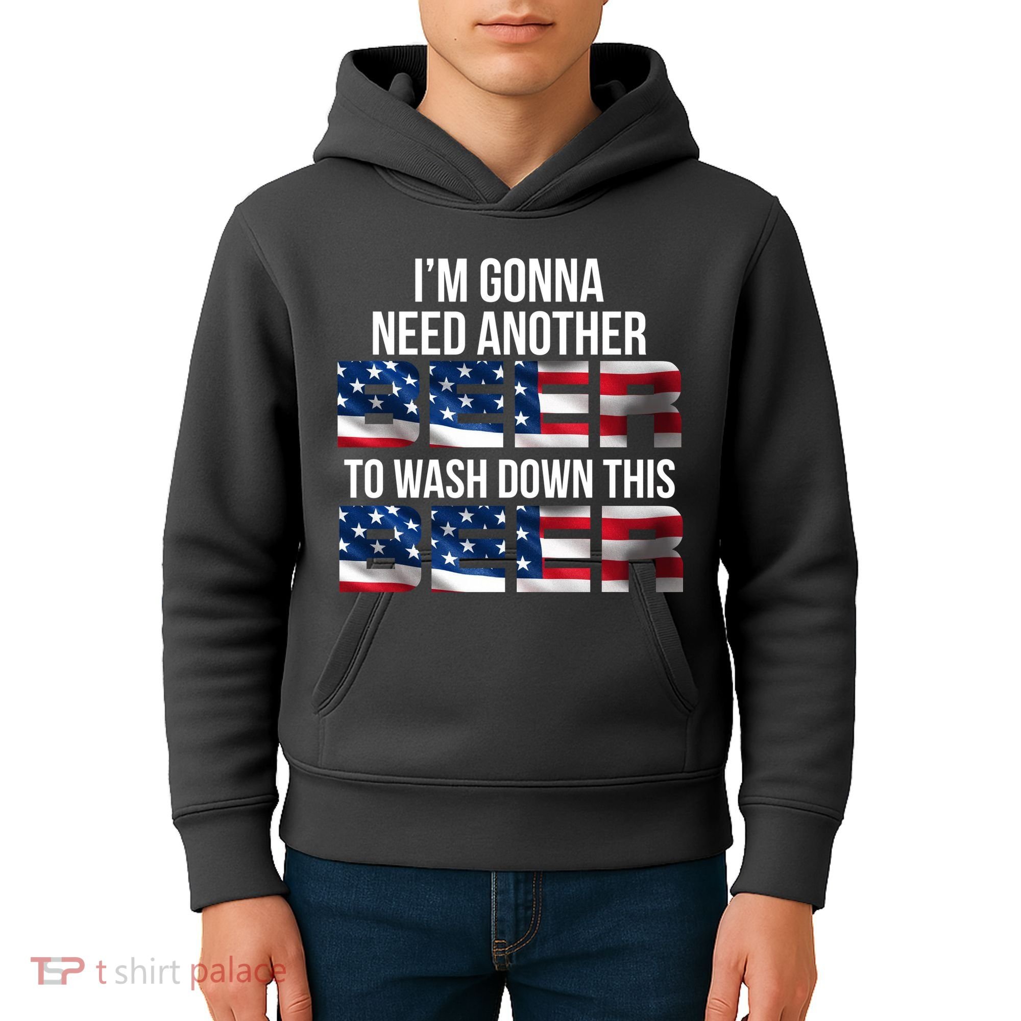 I'm Gonna Need Another Beer to Wash Down This Beer Kids Hoodie