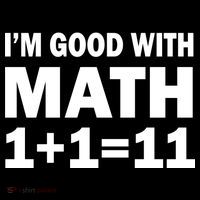I'm GOOD with Math 1 Plus 1 Plus 11 Backpack thumb 2