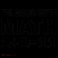 I'm GOOD with Math 1 Plus 1 Plus 11 Coffee Mug thumb 5