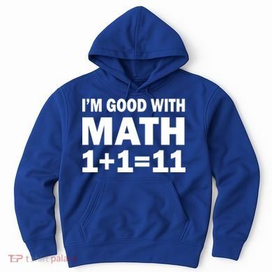 I'm GOOD with Math 1 Plus 1 Plus 11 Hoodie