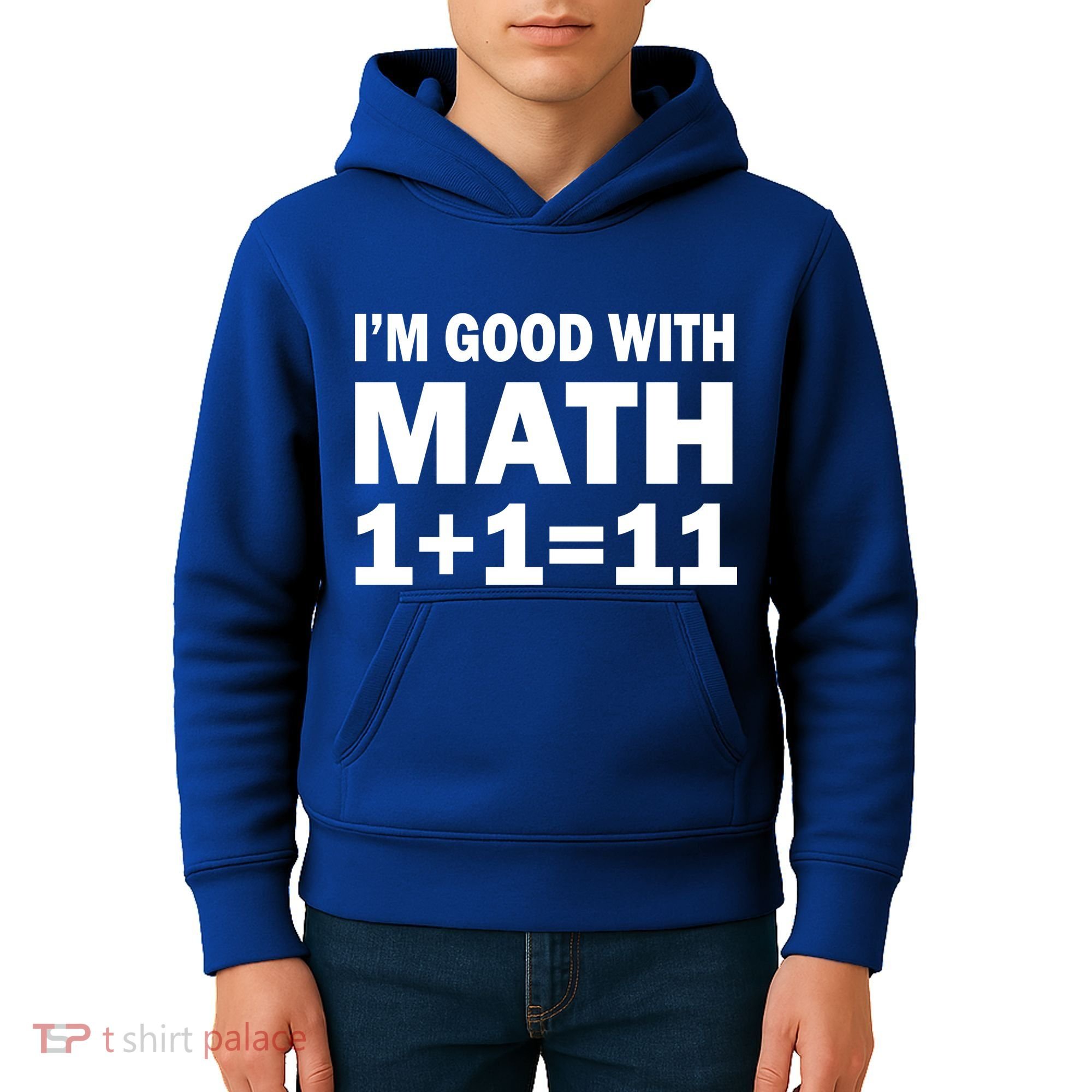 I'm GOOD with Math 1 Plus 1 Plus 11 Kids Hoodie