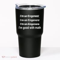 I'm Good With Math Engineer Tumbler thumb 0