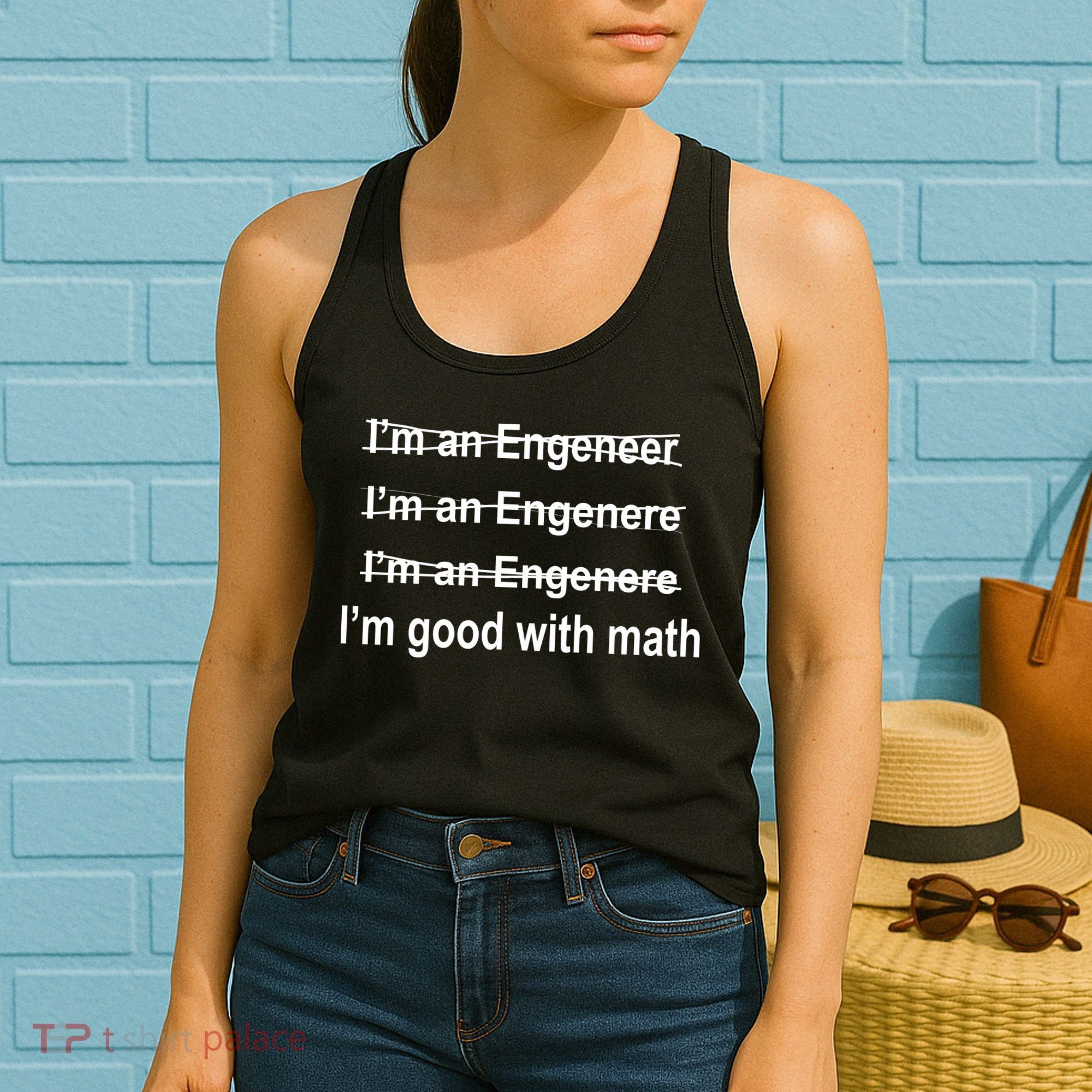 I'm Good With Math Engineer Women's Tank Top