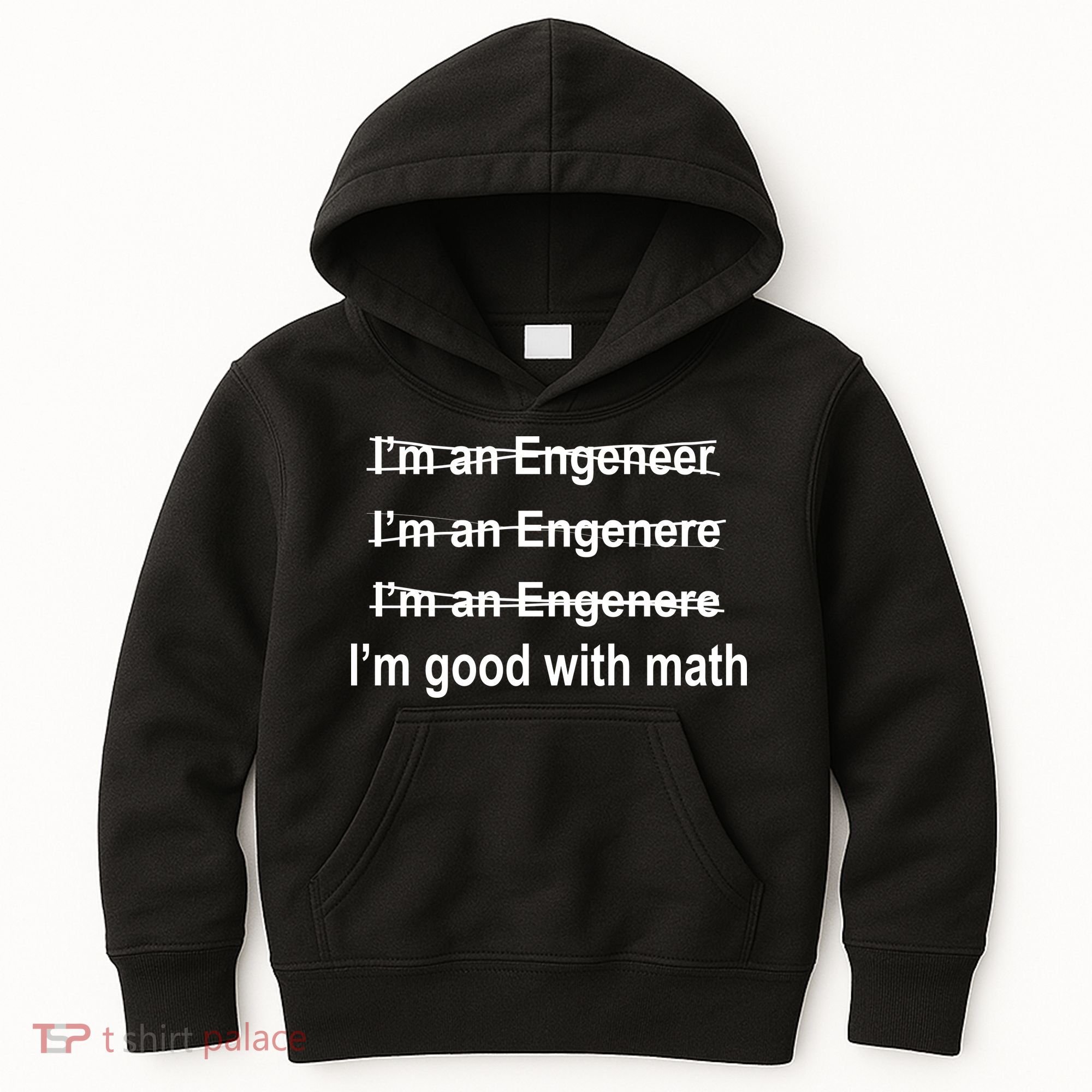 I'm Good With Math Engineer Kids Hoodie