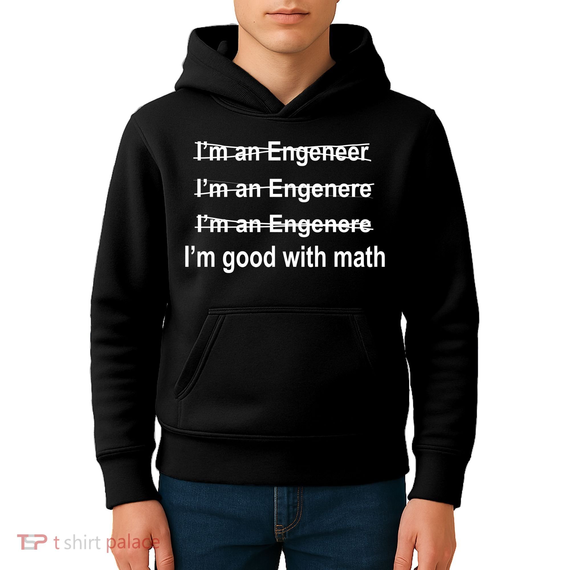 I'm Good With Math Engineer Kids Hoodie