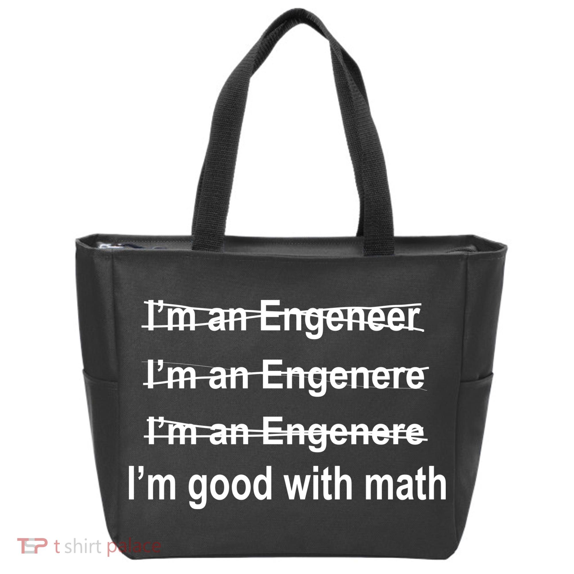I'm Good With Math Engineer Tote Bag