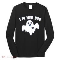I'm Her Boo Matching Halloween Long Sleeve Shirt thumb 0