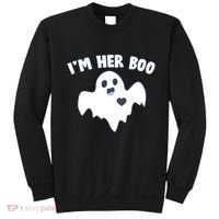 I'm Her Boo Matching Halloween Sweatshirt thumb 0