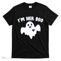 I'm Her Boo Matching Halloween T-Shirt thumb 0
