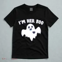 I'm Her Boo Matching Halloween T-Shirt thumb 5
