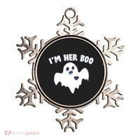 I'm Her Boo Matching Halloween Ornament thumb 0