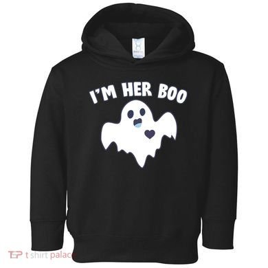 I'm Her Boo Matching Halloween Toddler Hoodie
