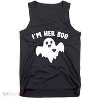 I'm Her Boo Matching Halloween Tank Top thumb 0
