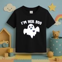 I'm Her Boo Matching Halloween Toddler T-Shirt thumb 3