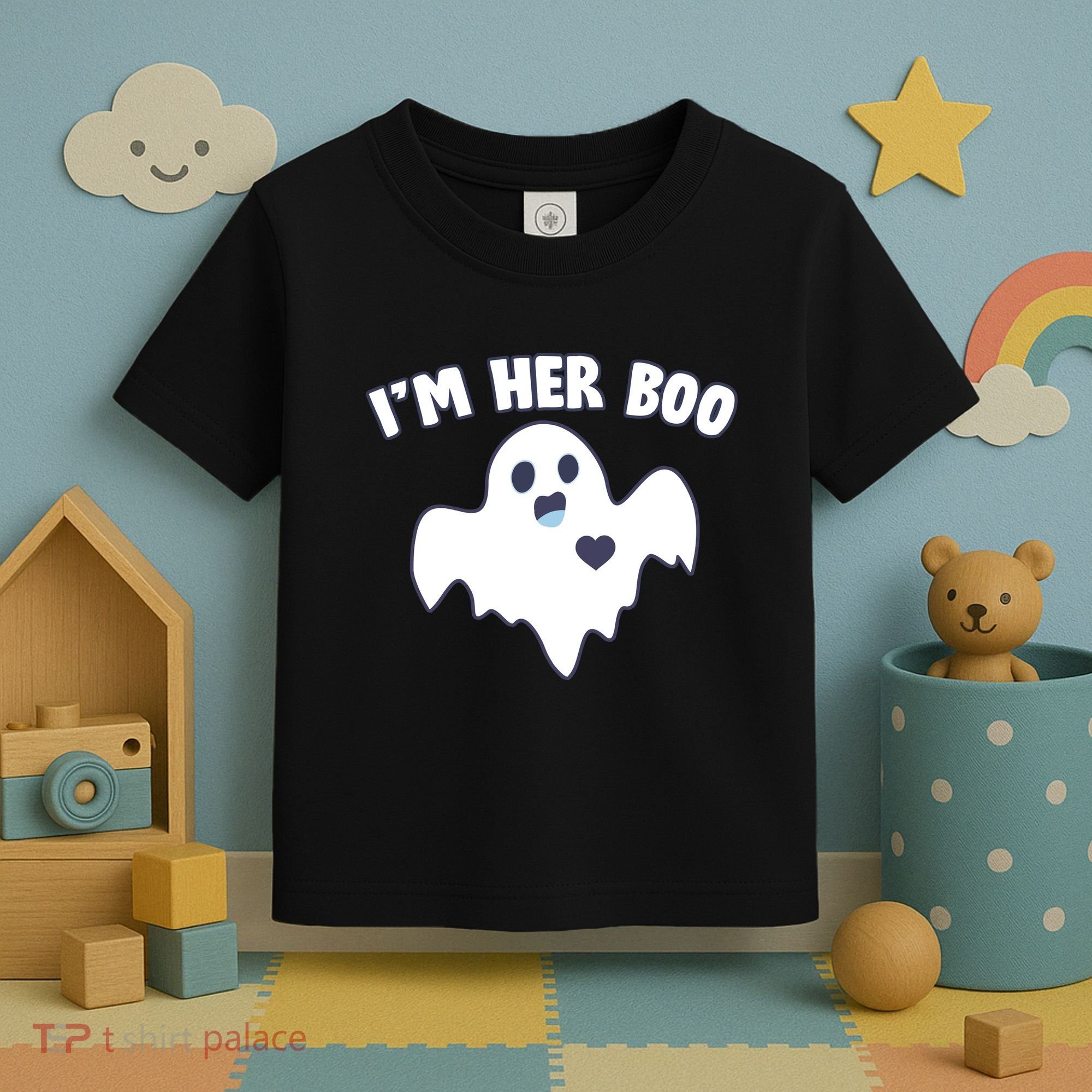 I'm Her Boo Matching Halloween Toddler T-Shirt