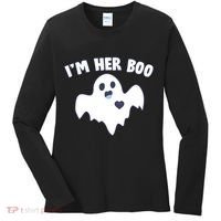 I'm Her Boo Matching Halloween Women's Long Sleeve Shirt thumb 0