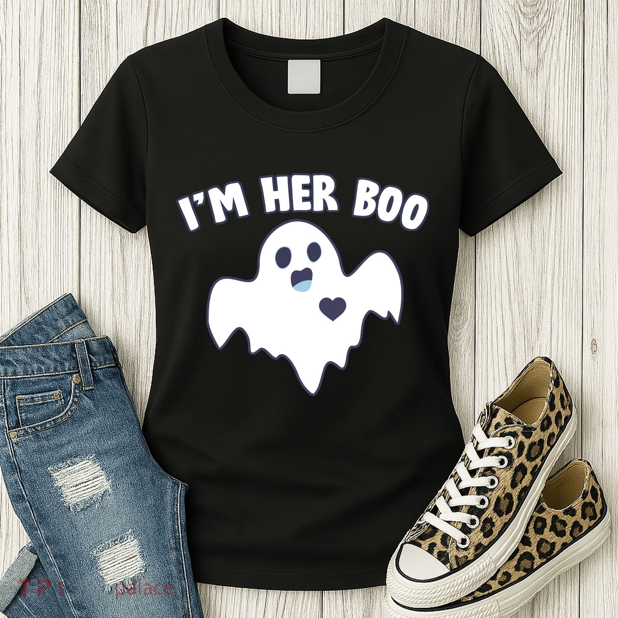 I'm Her Boo Matching Halloween Women's T-Shirt