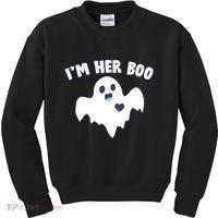 I'm Her Boo Matching Halloween Kids Sweatshirt thumb 0