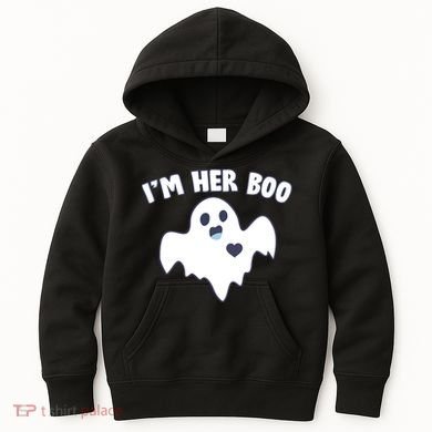 I'm Her Boo Matching Halloween Kids Hoodie