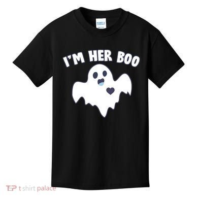 I'm Her Boo Matching Halloween Kids T-Shirt